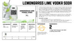 Lemongrass Lime Vodka Soda Profile