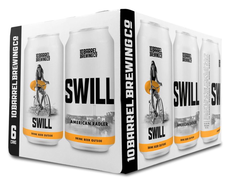2019 Swill American Radler 6pack by 10 Barrel Brewing Company, Bend, OR since 2006
