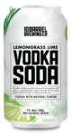 Lemongrass Lime Vodka Soda 12oz Can